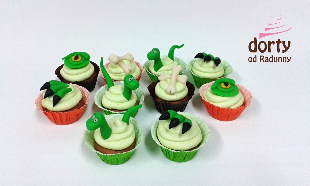 cupcakes dino