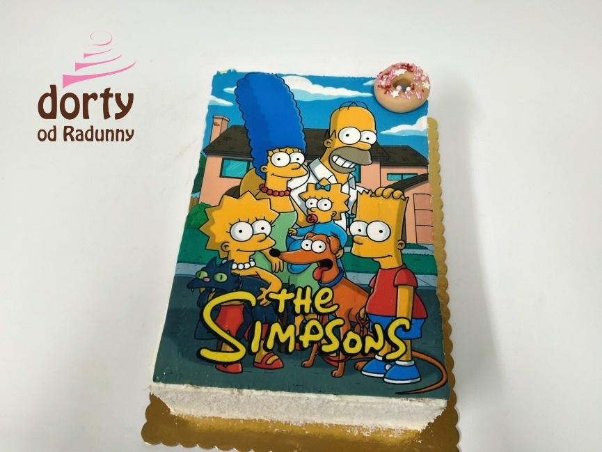 The Simpsons jedlý tisk