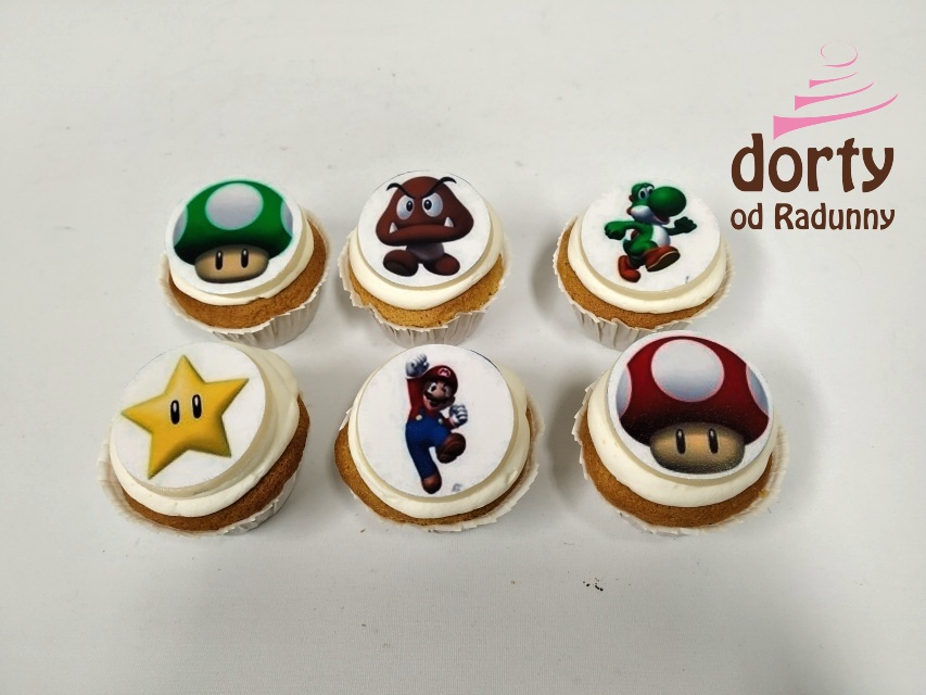 Super Mario cupcakes