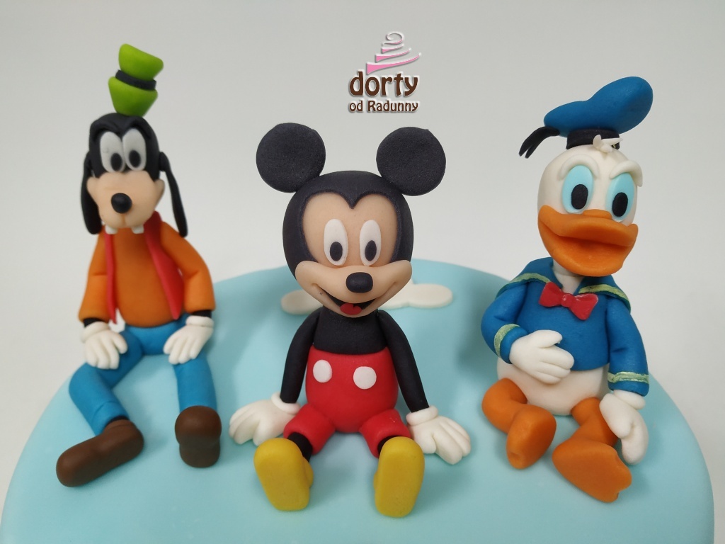 Figurky Mickey,Donald,Goofy