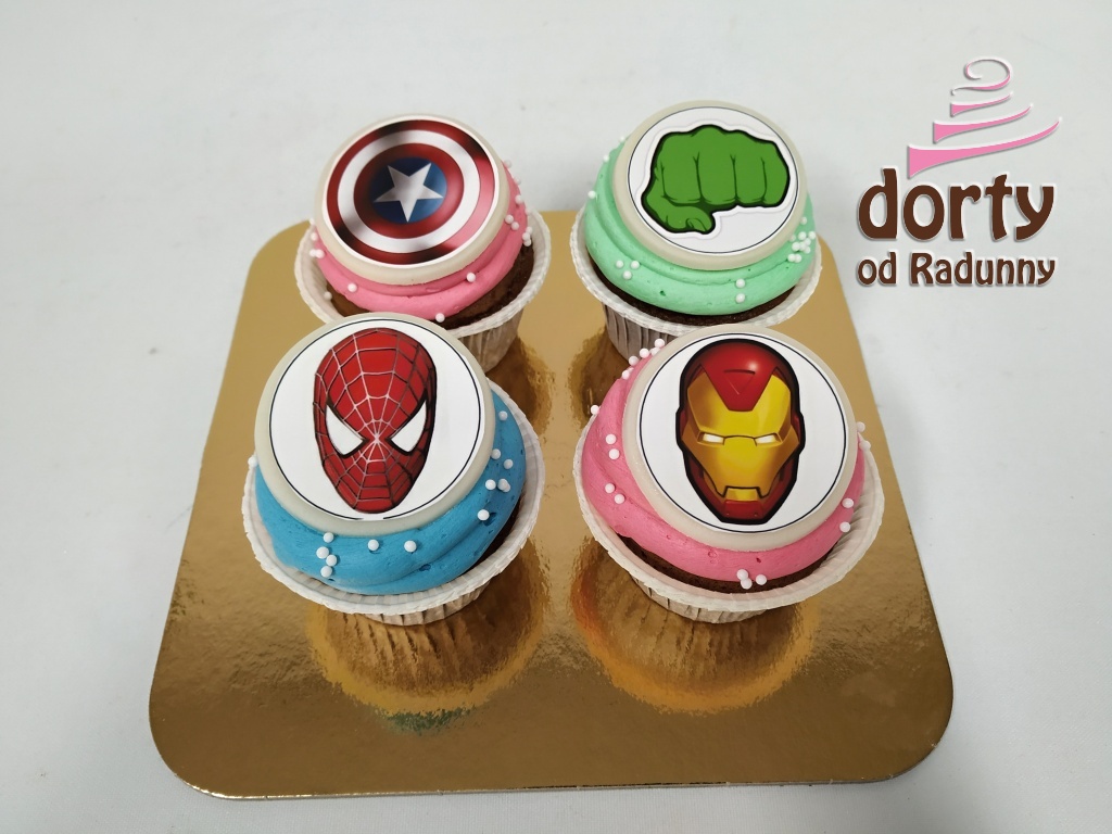 cupcakes Marvel