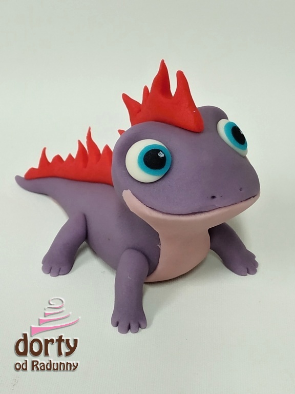 Ještěrka Frozen-Figurka
